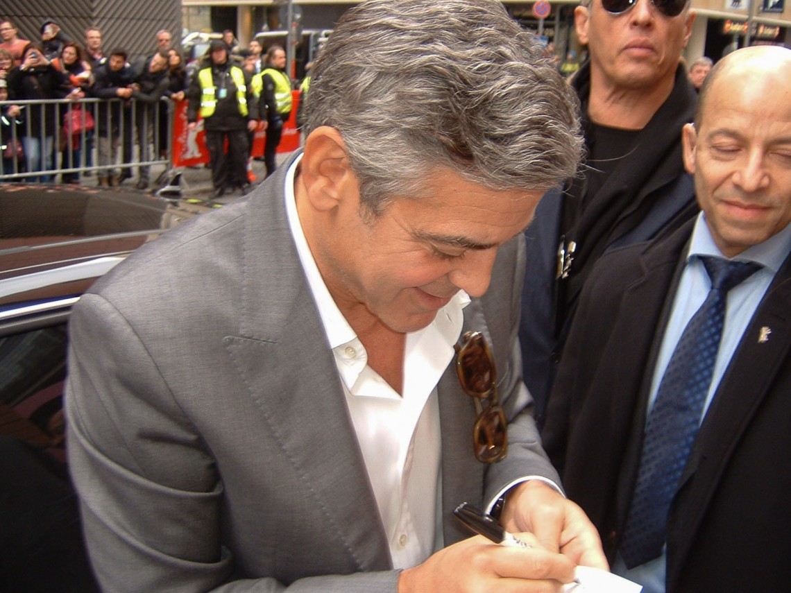 Schauspieler und Regisseur George Clooney