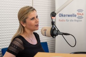 Michaela Schaffrath zu Gast bei Radio Okerwelle