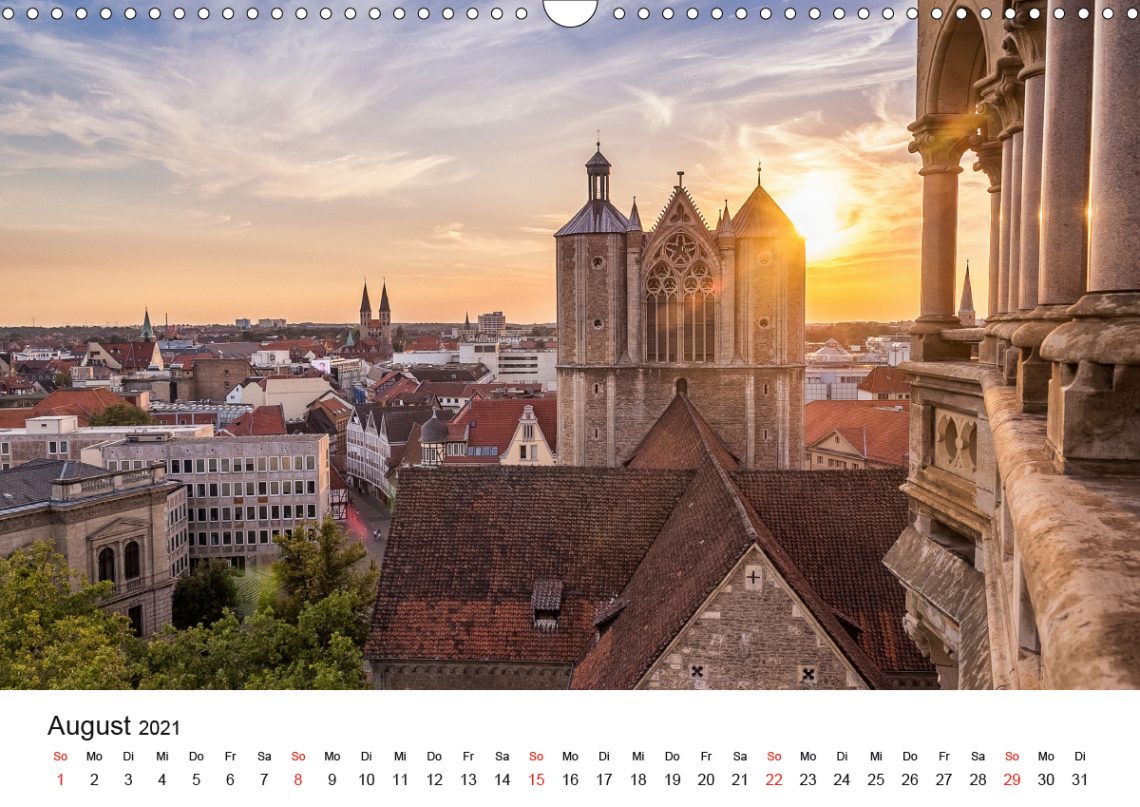 Braunschweig Kalender 2021 August Markus Hörster Fotograf Fotografie